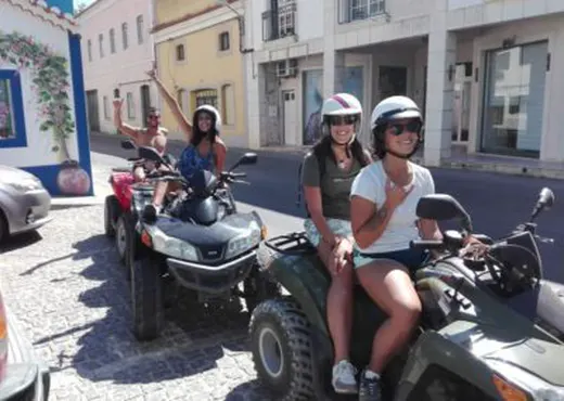 Quad tour trail in Monchique